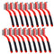 Wire Scratch Brush Set Soft Grip for Rust, Dirt & Paint Scrubbing