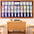 Qyeahkj Outer Space Bulletin Board Paper Roll - Galaxy Background Paper for Art Craft Classroom Supplies (17.7in x 20ft)