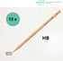Tombow Pencil Tree Story HB, 1 Dozen LA-KEAHB