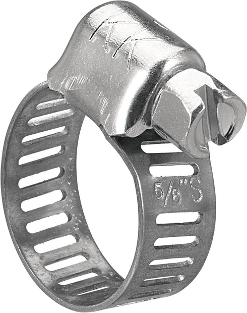Koehler Enterprises KE4BX 10 Piece Micro Size 4 Hose Clamp Box, Silver