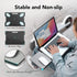 EHO Portable Laptop Pad for Your Lap, Lightweight with Foldable Stopper and Retractable Mouse Pad Tray