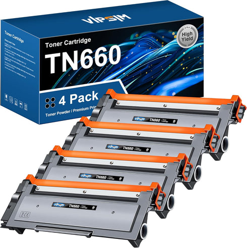 TN660 Toner Cartridge Replacement for Brother Printer - High Yield with Brother TN 660 TN-660 TN630 for HL-L2380DW