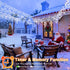 400 33ft 8 75 KNONEW Christmas Lights Outdoor Decorations LED Modes Curtain Fairy String Light with Drops, Clear Wire