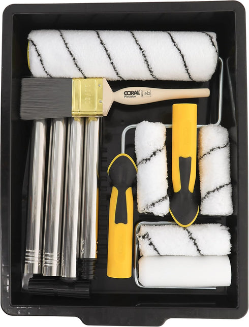 Coral 10505 Easy Coater Paint Roller Brush Kit with Extension Pole -