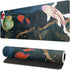 Japanese Gaming Mouse Pad XL - Extended Large Desk Mat, Stitched Edges Mousepad, 3mm Thick Non-Slip Rubber Base