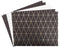 U Brands Classic Hanging File Folders Set, Office Supplies, Black, Gold and White, FSC Certified, 6 Count