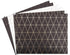 U Brands Classic Hanging File Folders Set, Office Supplies, Black, Gold and White, FSC Certified, 6 Count