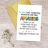 Qiliji Cute Thank You Card, Thank You Card for Friend Bestie, Appreciation Card for Family Partner Coworker Teacher