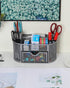EasyPAG Mesh Desktop Organizer, Multi-functional Caddy with Drawer, Silver