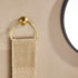 WOLIBEER Brass Towel Ring, Antique Hand Towel Holder Hanger, Round Bathroom Wall Mounted Accessories