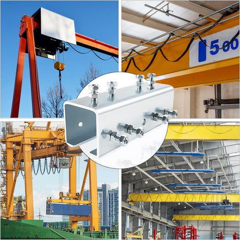 U Shaped Strut Channel Connector Extend Bracket Versatile Splice Extender Joiner, Stable Connection Accurate Positioning for 1-5/8" Wide 1-5/8" Height 3.1mm Thickness Unistrut Mounting Bracket