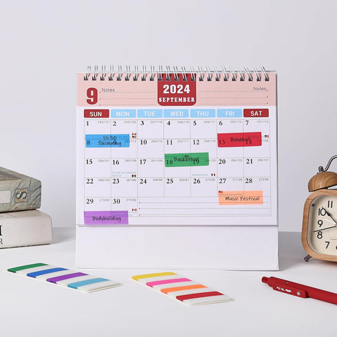 Mr. Pen Sticky Index Tabs, 240 Pcs, Pastel Page Markers for Notebooks, Binders, Books, Notebook Tabs
