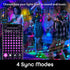16.4 Geeni Prisma Symphony Smart LED Strip Lights, RGBIC Neon Color Changing WiFi Lights with App Remote Control