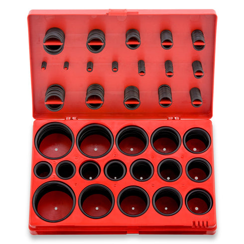 NEIKO 50444A Rubber O-Ring Assortment Kit, 32 Metric Sizes, Buna-N Gasket Sealing Rings, 419-Piece