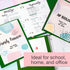BAZIC 3 Ring Binder - 1/2" Economy View Binders Organizer, Green, Round Ring, Hold 100 Sheets Paper, for School Office
