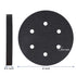 5 Pack 6 Inch 6 Interface Pads, Holes Hook and Loop Soft Density Sponge Cushion Buffer Backing Pad, Foam Sanding