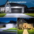 2-Pack 300W (Bulbs Onforu Adjustable Twin PAR Holder, Outdoor Flood Light Fixture Max Not Included), Switch Controlled