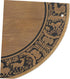 Generic Antique Zodiac Style Storage Bench Faceplate Multifunctional Console Table Plate for Cabinets and Shelves