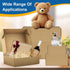 Famagic 12 Pack Small Shipping Boxes 4x4x2 Brown Corrugated Cardboard Mailer for Small Business