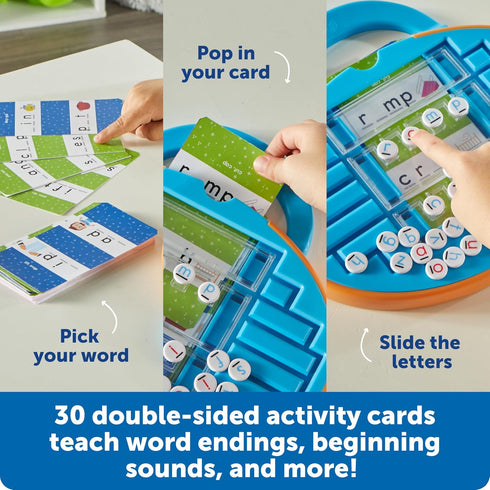Learning Resources Skill Builders Spelling Maze, Learn to Read, Alphabet Flash Cards, Word Sequence Board Game