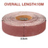 150 Grit Continuous Sandpaper Roll, 1" x 32.12 Feet Emery Cloth for Metalworking and Home Improvement