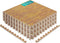 Yes4All EVA Interlocking Mats, Puzzle Floor Tiles, Foam Floor Padding with Border