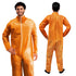 AMZ Medical Supply Disposable Coveralls 4X-Large, Orange, 5 Pack, Lightweight 40 GSM