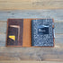 JJNUSA Genuine Leather Journal Notebook Cover - 9.75" x 7.5", Gift for Student