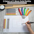 Hiboom 6 Pack Carpenter Pencil with Sharpener, Long Nosed Mechanical Hole Marker with 36 Pcs Refills for Woodworking