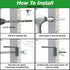 TOGGLER Alligator AF8 Flanged Anchor, Polypropylene, for #8 to #14 Fastener Sizes, Pack of 100
