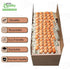 ECT32 30 Dozen 30 (15) Corrugated Export Egg Boxes with Handles - Fits Eggs - DZ Stock (NO EGGS)