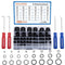 BUSY-CORNER 1299 Pieces O-Ring Kit with 4 PCS O Ring Pick & Installation Tools, 30 Metric Sizes Nitrile Rubber