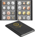 Uncle Paul Coin Album, Coin Holder Coin Collection Book for Penny/Nickel/Dime/One Pound/20 Pence/10 Pence, 120 Pockets