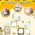 Saypacck 18 9 9 3 3 Inches Pcs Sunflower Desk Accessories, Pads Cute Sticky Notes, Kawaii Pens, x Notepads Memo Pad