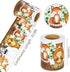 Whaline 32.8ft Woodland Creatures Bulletin Board Borders, Cute Jungle Theme Die-Cut Stripes for School Classroom