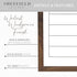 Sheffield Home Set of Two Family Planner Dry Erase Boards, 9 x 21 Inch, Chore Chart, Shopping List, Weekly Meal Planner