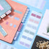 Sticky Index Tabs Page Markers Self Adhesive Flag Tabs Writable Repositionable File Tabs Flags Mix Colored for Reading Book, Taking Note, Classifying File, Marking Document (480 Pieces)