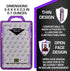ID Stronghold RFID Blocking Secure Badge Holder - Duolite 2 Card ID Holder, Heavy Duty Hard Plastic