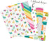Pukka Pad Carpe Diem Reversible Dividers – 1 Pack of 5 Tabbed Set for 3-Ring Binder, Multi-Color Page Separators