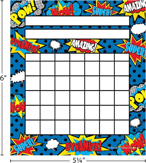 Teacher Created Resources Superhero Incentive Charts Pack (TCR5646)