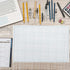 Eaasty 200 Sheets Engineering Graph Paper Notepad, 50 Sheets/Pad, 11" x 17", Drafting Blueprint Paper