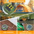 33FT 13 3000mAh Solar Camping String Lights, Retractable Waterproof LED Camp Light with Light Modes, Rechargeable