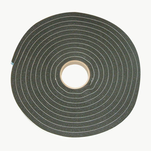 JVCC Low-Density PVC Foam Tape (SCF-01): 1/2 in. x 30 ft. x 3/8 in. Thick, Black
