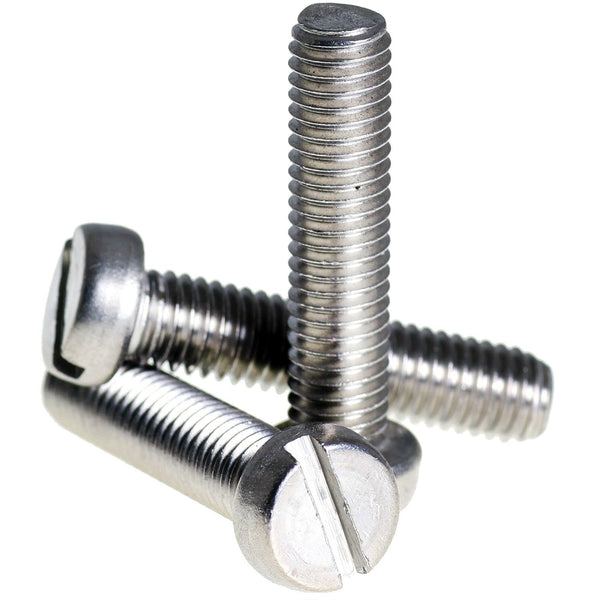 Bolt Base (3mm) M3 x 20 A2 Stainless Steel Slotted Cheese Head Machine Screws