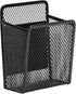Magnetic Black Mesh Locker Cups - Magnetic Pen Holder, Strong Magnet Storage Organizer for Refrigerator, Whiteboard,
