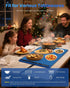 23.6"x15" 260W 6 SOPPY Food Warming Mat, Fast Heating Electric Warming Tray with Level Temperature, Safety Lock