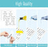 Hebayy 242 pcs Laundry Room Labels, 220 Pre-Printed Waterproof Stickers, 22 Blank Ones for Home Office Organization