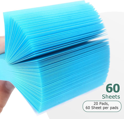 Eastern Wolf Sticky Notes - 1.5x2 Self-Stick Notes in 10 Bright Multi Colors, 20 Pads, 100 Sheets/Pad
