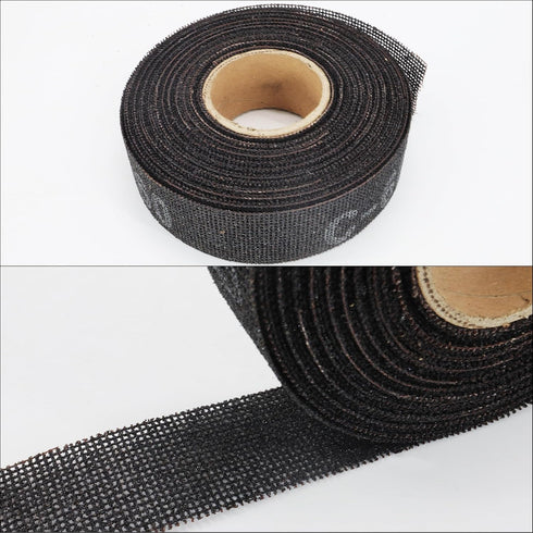 SCOTTCHEN Sanding Rolls, 1-1/2" x 11yd (33 ft) Plumbing Sanding Cloth, Double Side Open Mesh, Grit #80
