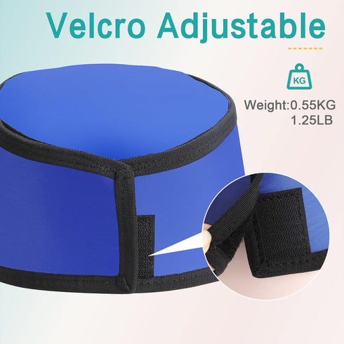 Lead Xray Head Cap 0.5mmpb, Dental Head Xray Shielding Hat, Blue Color